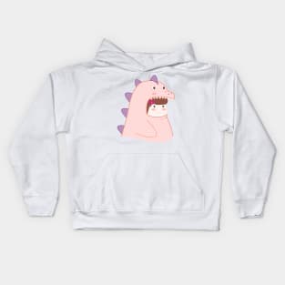 Dino girls Kids Hoodie